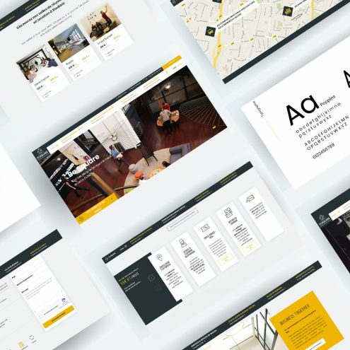 Creation site reservation en ligne espace co working  wordpress - Be Square Roubaix (59)
